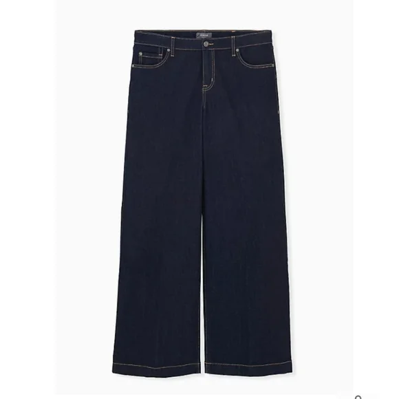 Torrid Wide Leg Vintage Stretch High-Rise Jean Plus Size 18 Boho Bohemian Casual - Picture 8 of 8